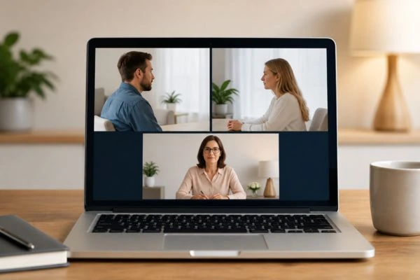 Image of online shuttle mediation Newham