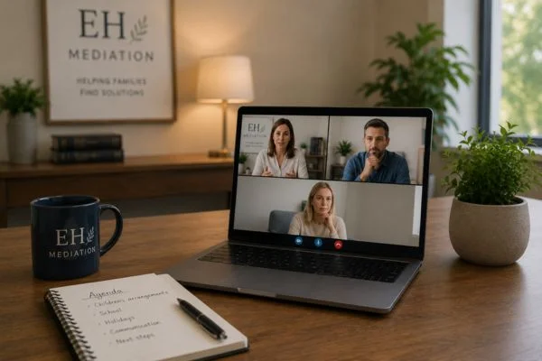 child access mediation Newham online meeting.